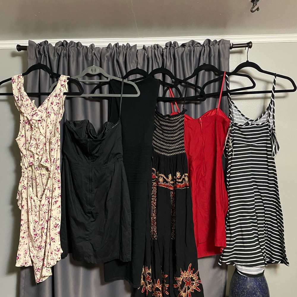 Five dresses all medium